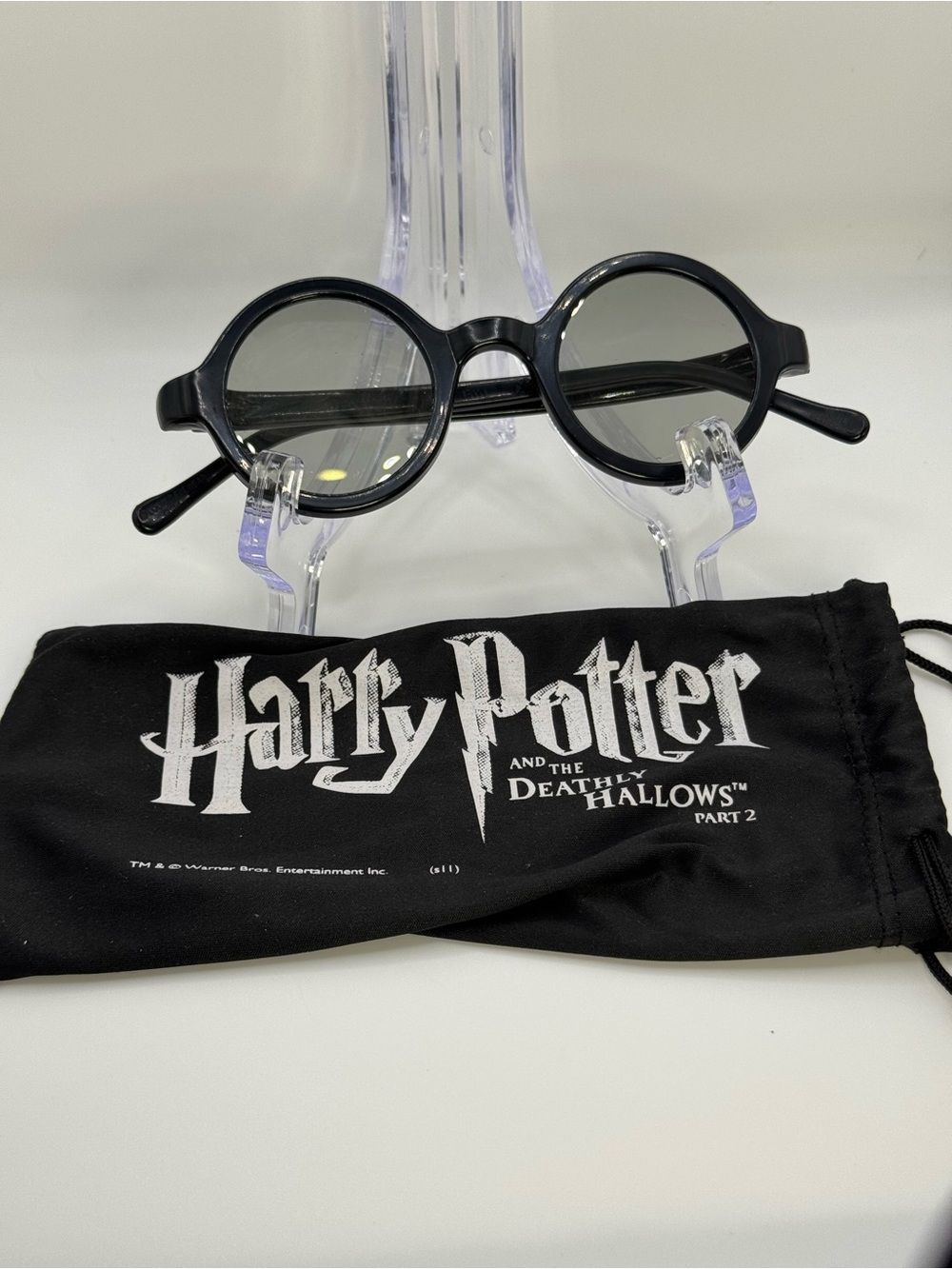 Harry Potter Warner Bros 3D Glasses Round Shape with original Bag